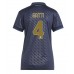 Maillot de foot Juventus Federico Gatti #4 Troisième vêtements Femmes 2024-25 Manches Courtes